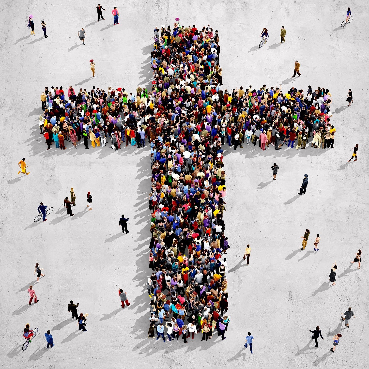 上图:「身体只有一个,圣灵只有一个,正如你们蒙召同有一个指望」(弗四4)。